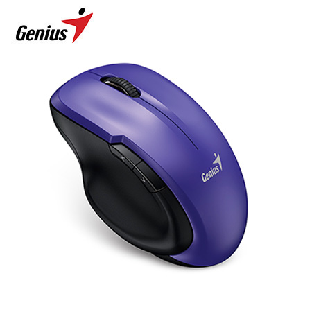 MOUSE GENIUS ERGO 8200S WIRELESS SILENT BLUEEYE 5-BOT ERGONOMICO PURPLE (31030029402)